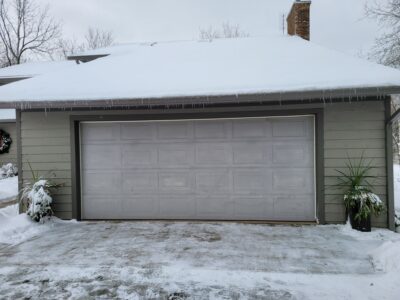 Modern Garage Door Installation Dayton BEFORE