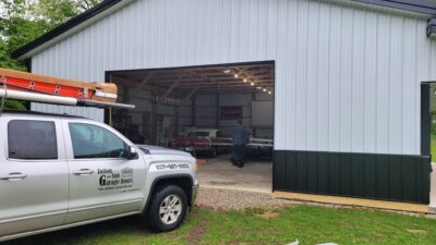 Barn/Shop Garage Door Installation Piqua BEFORE